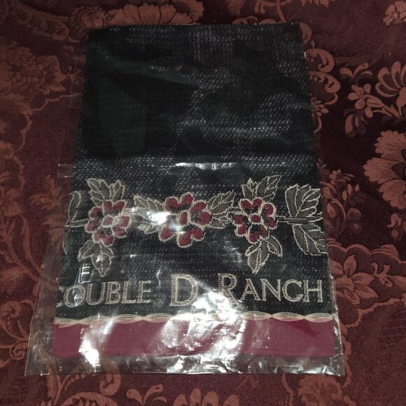 NWT Double D Ranch Red Rose Scarf Bohemian Boho Western Accessories - Picture 2 of 4